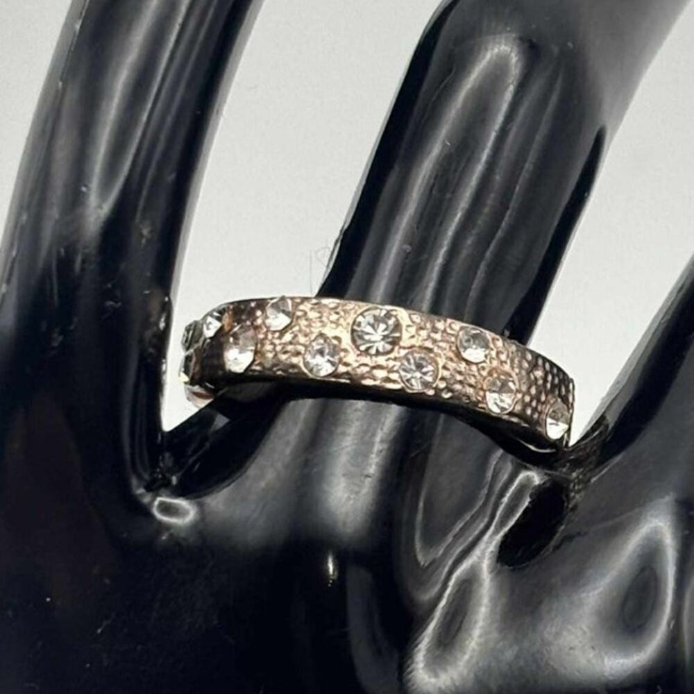 Rose Gold Multi Crystal Ring
